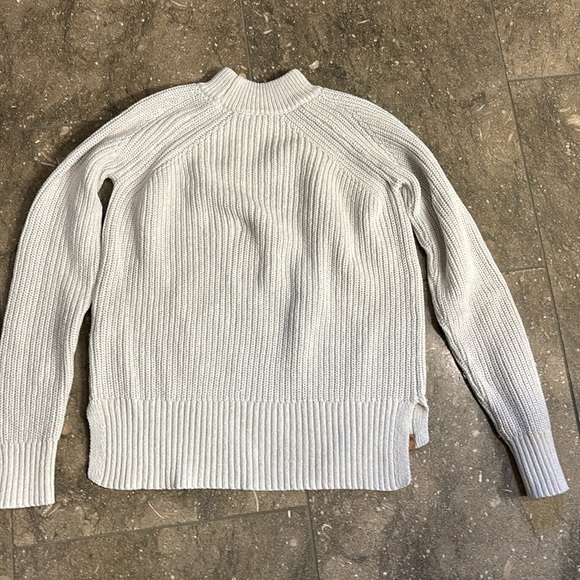 Tentree chunky sweater, cream, S, organic cotton and wool - Picture 6 of 12